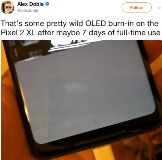 Недостатки Pixel 2 и Pixel 2 XL: выгорающий дисплей и посторонние звуки из динамиков
