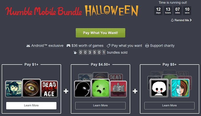 Набор игр Humble Mobile Halloween выпущен: получи 7 платных ужастиков по заметно более низким ценам 