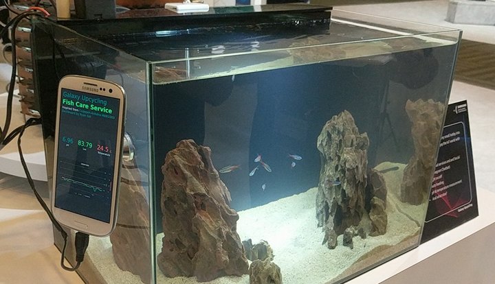 Проект Upcycling: Samsung объединила 40 смартфонов Galaxy S5 в кластер для майнинга биткоинов
