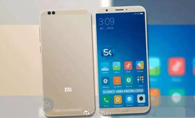 Xiaomi Mi6C. Изображения смартфона просочились в Сеть