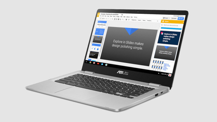 Asus Chromebook C423. Еще один недорогой ноутбук с операционной системой Chrome OS на борту