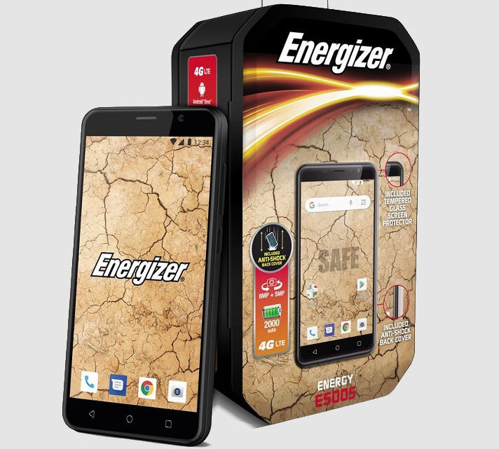 Energizer E500S. Недорогой Android Go смартфон с опциональным 4G LTE модемом на борту