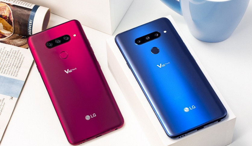 The LG V40 ThinQ официально представлен. OLED-дисплей высокого разрешения, тройная основная и сдвоенная фронтальная камера