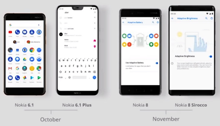 Обновление Android 9.0 Pie для смартфонов Nokia начнет выпускаться уже в этом месяце 