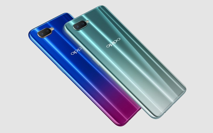 OPPO R15X. Смартфон средней ценовой категории со встроенным в экран отпечатком пальцев за $360