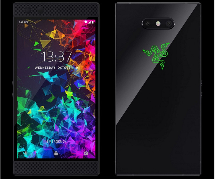 Razer Phone 2. Игровой смартфон с процессором Snapdragon 845, мощными динамиками, подсветкой Chroma и беспроводной зарядкой официально представлен