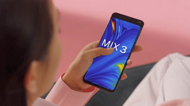 Xiaomi Mi MIX 3. Как будет выглядеть Android слайдер вживую (Видео)