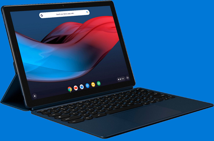 Google Pixel Slate. Chrome OS планшет со съемным чехлом-клавиатурой превращающей его в хромбук