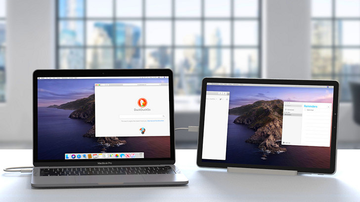 Приложения для Android. Duet Display превратит Android планшет, смартфон или хромбук в дополнительный дисплей для Mac, ПК или ноубука.