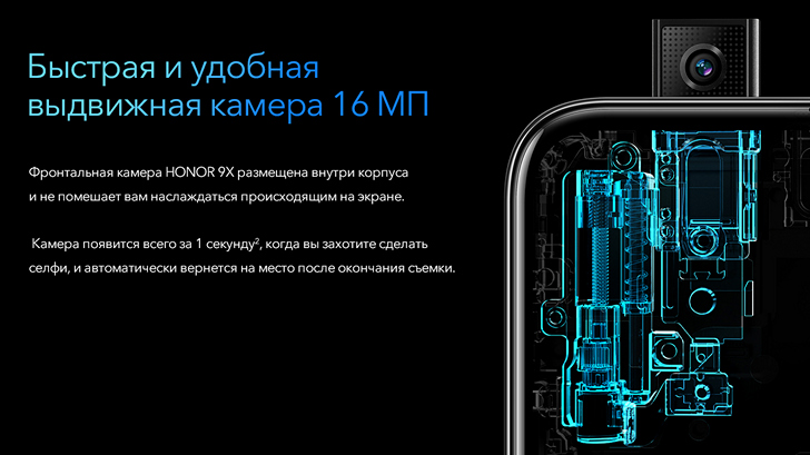 Honor 9X. Международная версия смартфона представлена официально