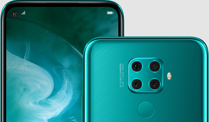 Huawei Nova 5z. Недорогой смартфон с квадратной камерой и экраном с отверстием под объектив селфи-камеры