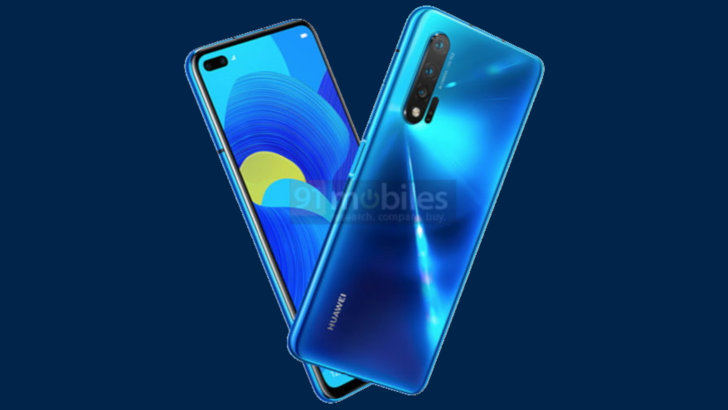 Huawei Nova 6. Живое фото смартфона с отверстием в экране под двойную селфи-камеру появилось в Сети