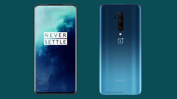 OnePlus 7T Pro. Качественные рендеры смартфона появились в Сети незадолго до премьеры смартфона