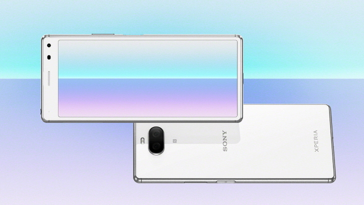 Sony Xperia 8. Смартфон среднего уровня с 6-дюймовым широкоформатным дисплеем и процессором Snapdragon 630 за $467