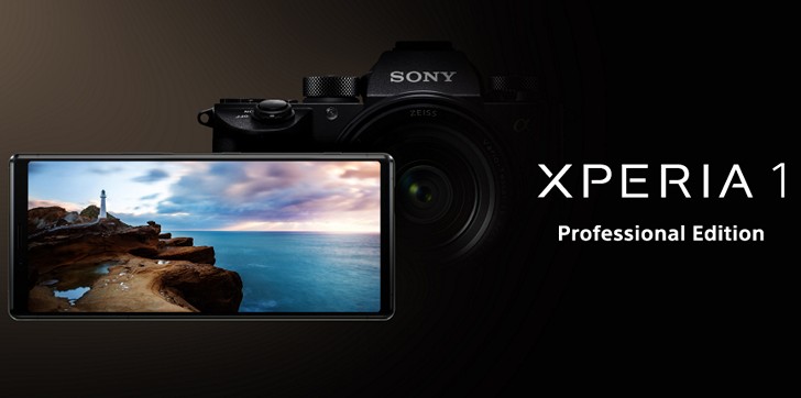 Sony Xperia 1 Professional Edition. Усовершенствованная версия флагмана для профессионального использования 