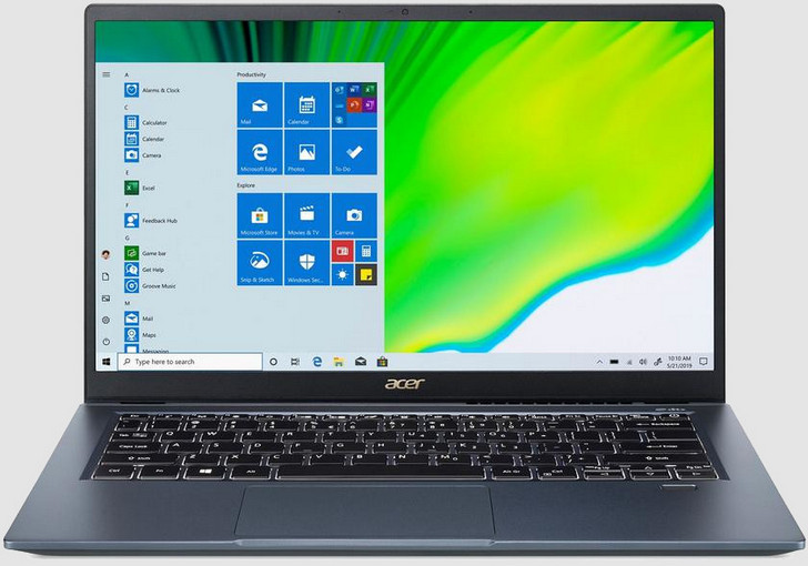 Acer Swift 3X. Ноутбук с 14-дюймовым экраном и графикой Intel Iris Xe Max на борту