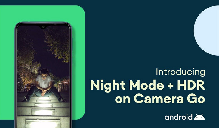Google Camera Go: Новая версия приложения принесет режим ночной съемки на недорогие смартфоны
