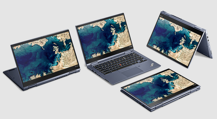 Lenovo ThinkPad C13 Yoga Enterprise конвертируемый в планшет 13-дюймовый хромбук с процессором AMD Ryzen на борту