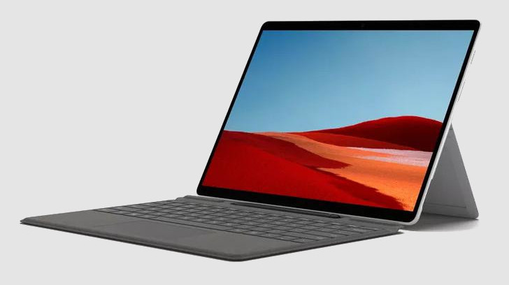 Microsoft Surface Pro X. Тринадцатидюймовый Windows  планшет с процессором SQ2 за $1500