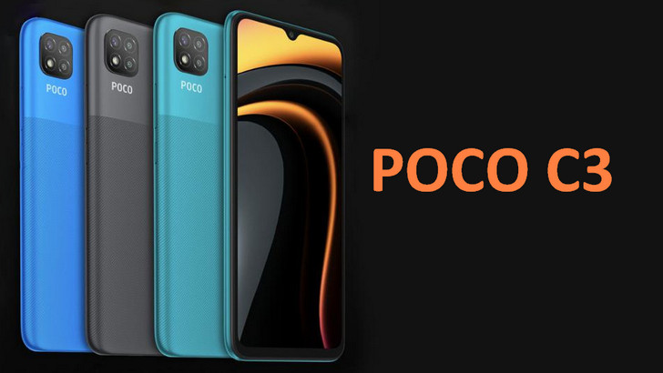 POCO C3. Ребрендинговая версия Redmi 9C с увеличенным до 4 ГБ объемом оперативной памяти и ценой от $100