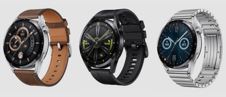 Huawei Watch GT3. Умные часы с AMOLED экраном, GPS модулем и водонепроницаемым корпусом размером 42/46 мм за 330 евро и выше