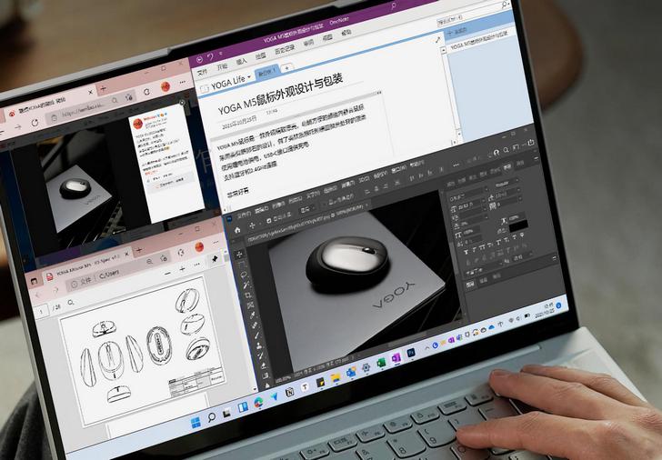 Lenovo 2 Yoga Pro 14s Carbon 2022. Ноутбук с 14-дюймовым экраном рамки которого составляют всего 3.9 мм готовится к своему дебюту