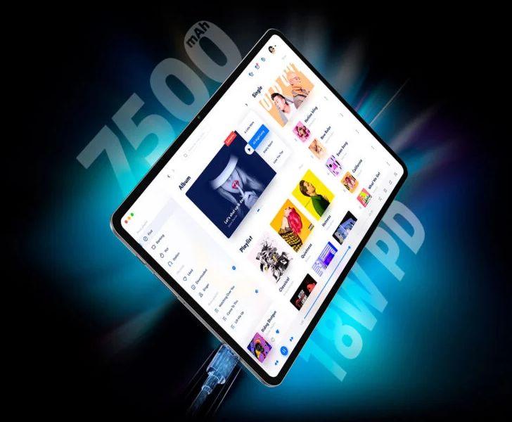 Teclast T50. Одиннадцатидюймовый планшет с 2K дисплеем, четырьмя динамиками и аккумулятором с ёмкостью 7500 мАч в тонком корпусе