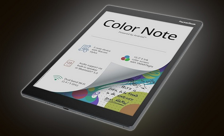 PocketBook Color Note с экраном Mobius