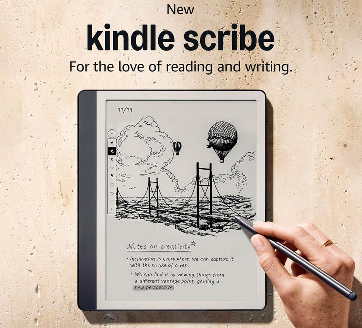 Обновленный Kindle Scribe: Новый цвет, новое перо и функции ИИ