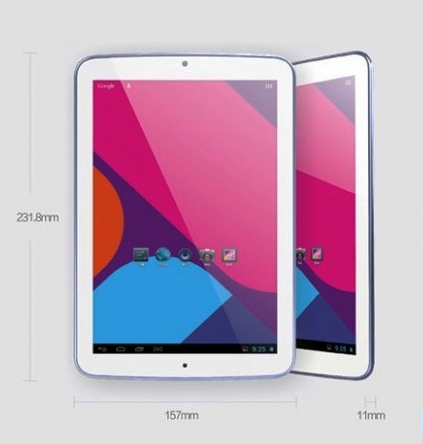 Fine9 Glory. Android планшет с 4G модемом, процессором Rockchip и редкой диагональю экрана