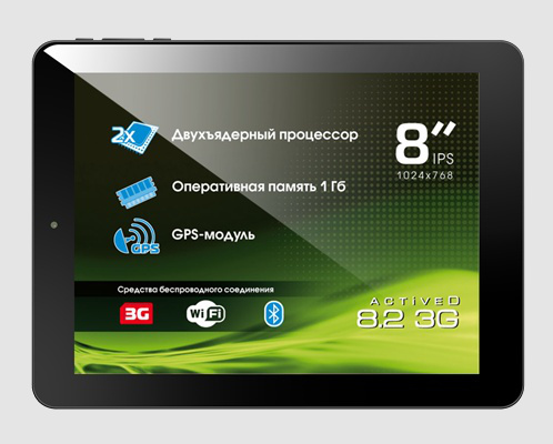 Explay ActiveD 8.2 3G. Компактный Android планшет со встроенным 3G модемом.