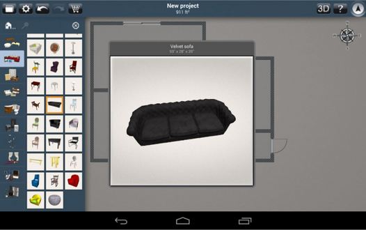 Программы для планшетов. Home Design 3D незаменимый помощник, который пригодится при планировании вашего нового жилища или ремонта/перестановки в нынешнем