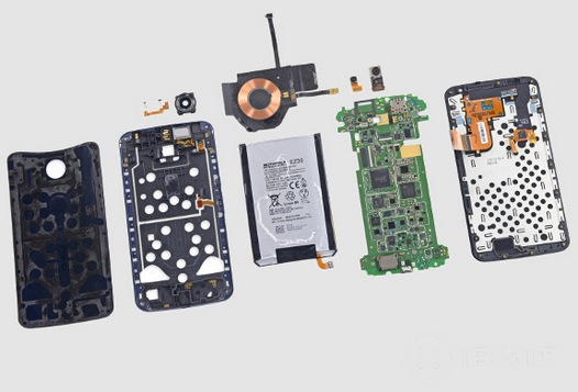 Nexus 6 разобран в iFixit. Ремонтопригодность новинки находится на неплохом уровне