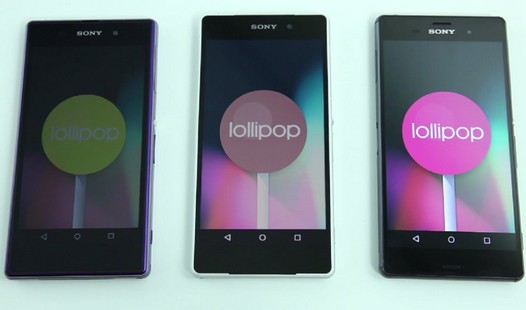 Обновление Android 5.0 для устройств Sony Xperia Z 3 поколения уже в работе (Видео)