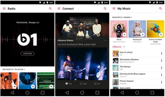 Новые программы для Android. Apple Music появилось для скачивания в Google Play Маркет