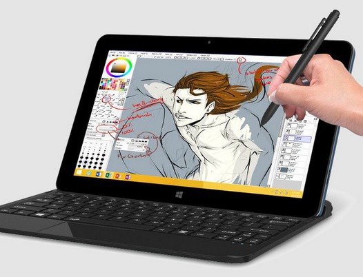 Cube i7 Stylus. 10.6-дюймовый Windows 10 планшет со встроенным в экран дигитайзером Wacom и процессором Intel Core M на борту