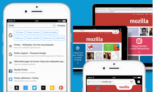 Программы для мобильных. Веб-браузер Firefox для iOS появился в Apple App Store