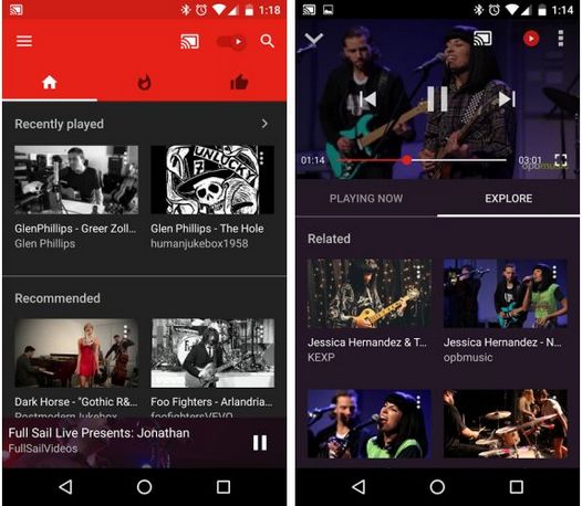 Новые приложения для мобильных. YouTube Music для iOS и Android выпущено