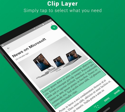 Новые приложения для Android. Clip Layer от Microsoft расширит возможности буфера обмена вашего смартфона или планшета