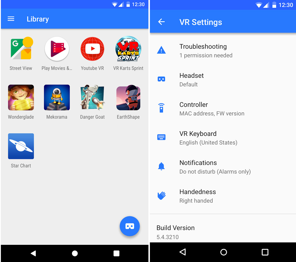 Новые приложения для Android. Daydream — официальное приложение Google для устройств виртуальной реальности