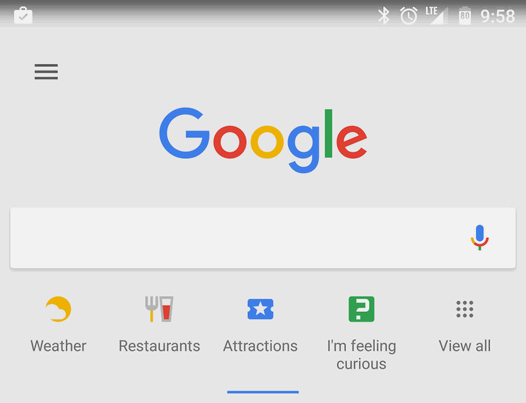 Google тестирует новый интерфейс окна поиска на мобильных устройствах
