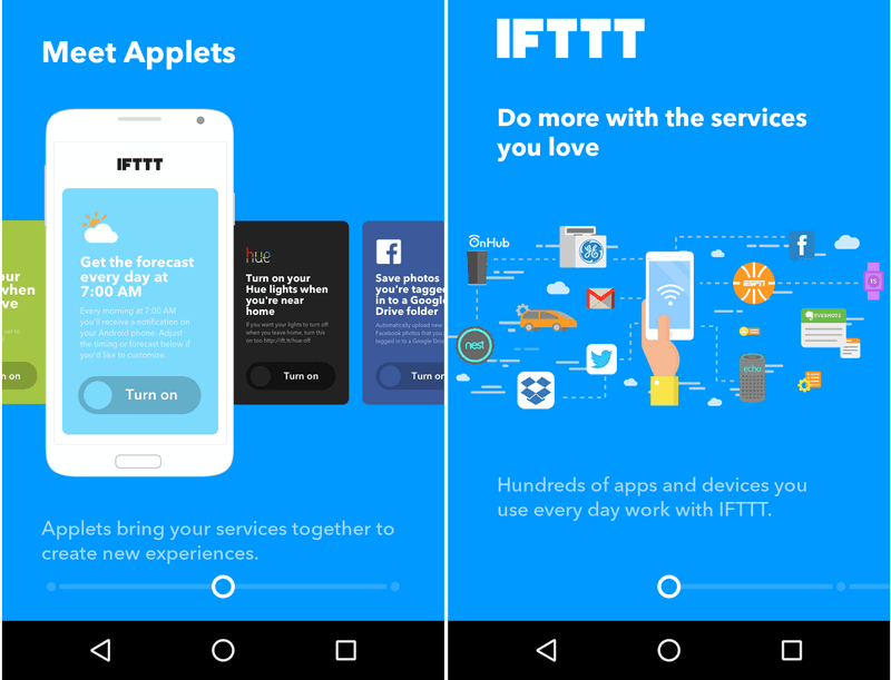 Лучшие приложения для Android: Приложение для автоматизации задач IFTTT получило апплеты для работы с различными сервисами вместо рецептов