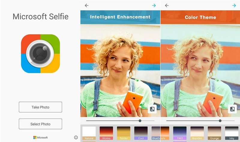 Программы для мобильных. Microsoft Selfie теперь доступно и владельцам Android устройств