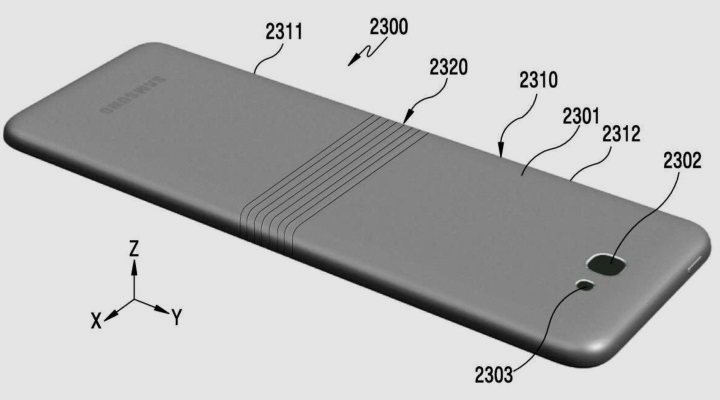 гибкий смартфон Samsung 