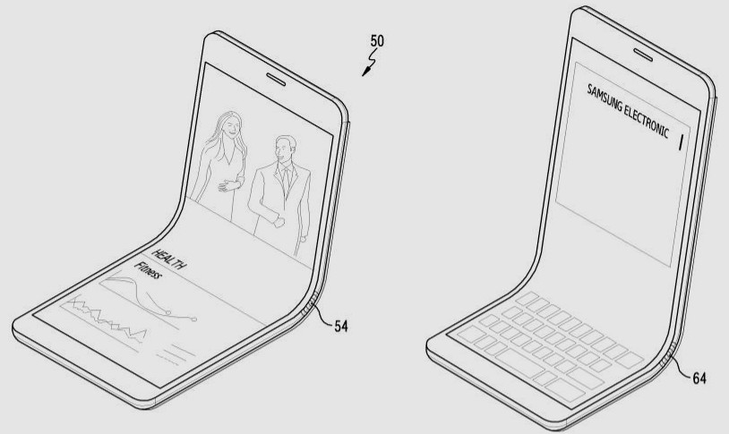 гибкий смартфон Samsung 