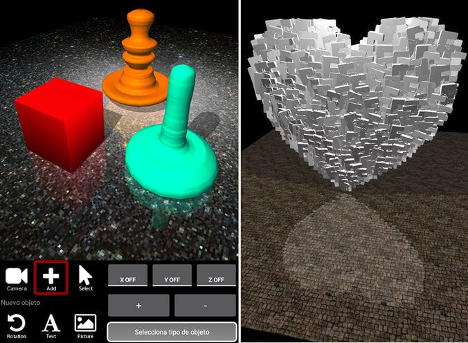 Приложения для Android. ModelAN3DPro: Easy 3D modeling — создавай трехмерные модели и сцены прямо на своем смартфоне или планшете