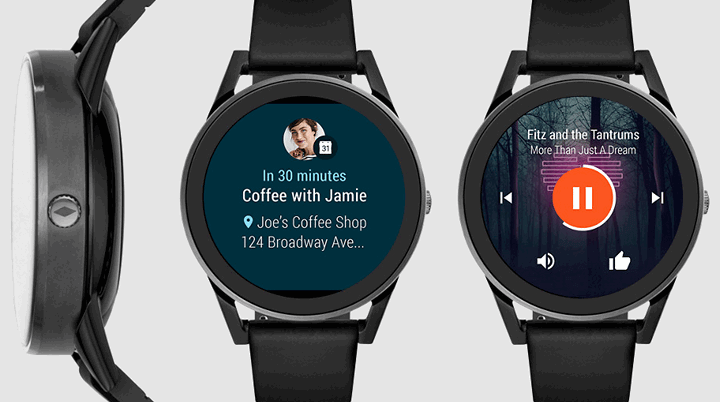 Fossil Q Control. Умные часы с операционной системой Android Wear 2.0 на борту поступили в продажу. Цена: $275