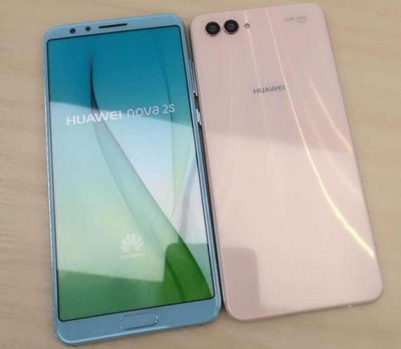 Huawei Nova 2S вытянутым в длину экраном и сдвоенной камерой засветился на фото