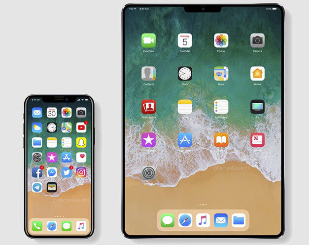 Apple iPad. Будущие планшеты Apple получат поддержку Face ID?