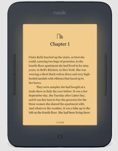 Barnes & Noble NOOK GlowLight 3. Букридер с операционной системой Android и разноцветной подсветкой дисплея по цене $120